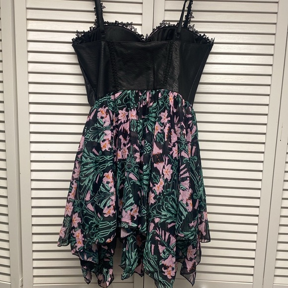 NWT Dolls Kill House of Widow Floral Oath Mini Dress - Picture 6 of 12